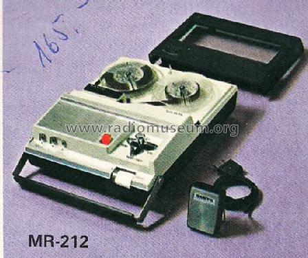 Tape Recorder MR-212; Sanyo Electric Co. (ID = 770476) Reg-Riprod