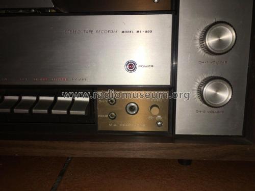 Stereo Tape Recorder MR-800; Sanyo Electric Co. (ID = 2662409) R-Player