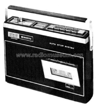 Portable Cassette Recorder M741D; Sanyo Electric Co. (ID = 1499345) Sonido-V