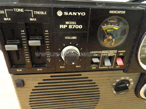 Pulsar AM/FM Multi Band Receiver RP-8700 SS; Sanyo Electric Co. (ID = 1218990) Radio