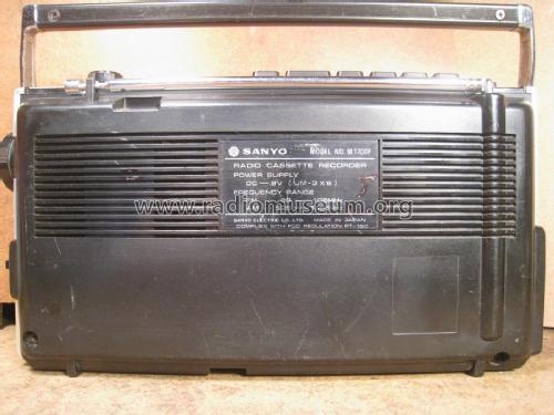 Radio Cassette Recorder M1700F; Sanyo Electric Co. (ID = 2099771) R-Player