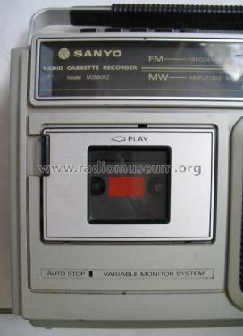 Radio Cassette Recorder M2560FZ; Sanyo Electric Co. (ID = 1475330) Radio