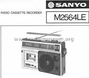 Radio Cassette Recorder M2564LE; Sanyo Electric Co. (ID = 804673) Radio