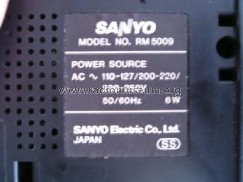 RM-5009; Sanyo Electric Co. (ID = 1034444) Radio