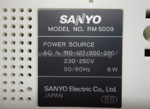 RM-5009; Sanyo Electric Co. (ID = 1244471) Radio