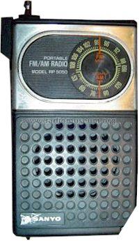 Portable FM/AM Radio RP5050; Sanyo Electric Co. (ID = 407934) Radio