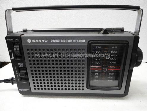 2 Band Receiver RP-6160D; Sanyo Electric Co. (ID = 1245738) Radio