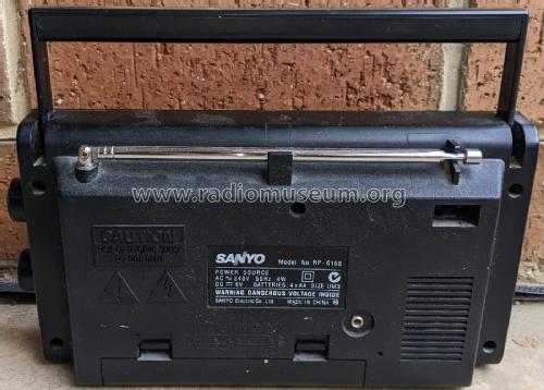 2 Band Portable Radio Receiver RP-6168; Sanyo Electric Co. (ID = 2768521) Radio