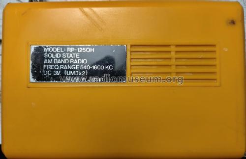 AM Band Radio RP-1250H; Sanyo Electric Co. (ID = 3040066) Radio