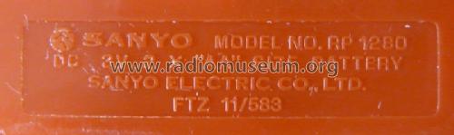 RP 1280; Sanyo Electric Co. (ID = 581058) Radio
