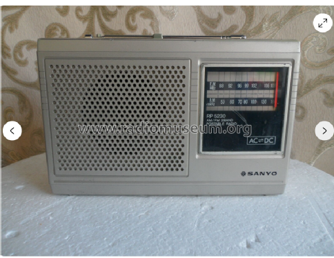 AM/FM 2Band Portable Radio RP5230; Sanyo Electric Co. (ID = 3007448) Radio