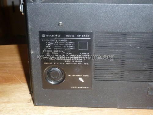 RP-8120; Sanyo Electric Co. (ID = 2253678) Radio