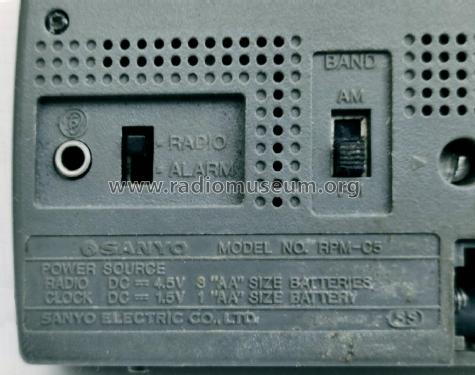 RPM-C5; Sanyo Electric Co. (ID = 2827484) Radio