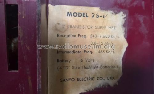 7 Transistor de luxe 7S-147 ?; Sanyo Electric Co. (ID = 2434330) Radio