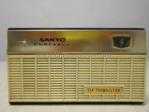 Six Transistor Portable 6C-19; Sanyo Electric Co. (ID = 2337843) Radio