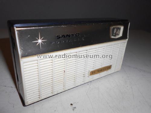 Six Transistor Portable 6C-19; Sanyo Electric Co. (ID = 2337844) Radio