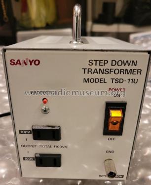 Step Down Transformer TSD-11U; Sanyo Electric Co. (ID = 2883002) Power-S