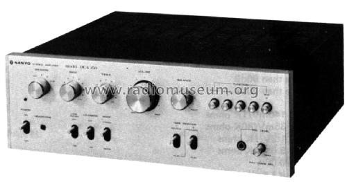 Stereo Amplifier DCA-250 /MV /UL /CSA /SEV /FTZ /SCAN /BSI; Sanyo Electric Co. (ID = 3002420) Ampl/Mixer