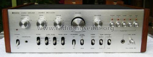 Stereo Amplifier DCA-650; Sanyo Electric Co. (ID = 2604290) Ampl/Mixer