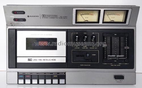 Stereo Cassette Deck RD-4080; Sanyo Electric Co. (ID = 2982653) R-Player