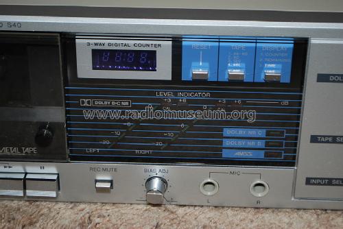 Stereo Cassette Deck RD S40; Sanyo Electric Co. (ID = 1516148) R-Player