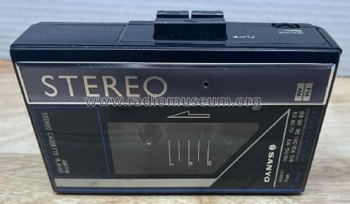 Stereo Cassette Player AM/FM Radio M-GR59 Black; Sanyo Electric Co. (ID = 2987903) Radio