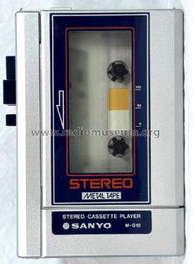 Stereo Cassette Player M-G10; Sanyo Electric Co. (ID = 2988190) R-Player