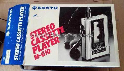 Stereo Cassette Player M-G10; Sanyo Electric Co. (ID = 2988199) R-Player