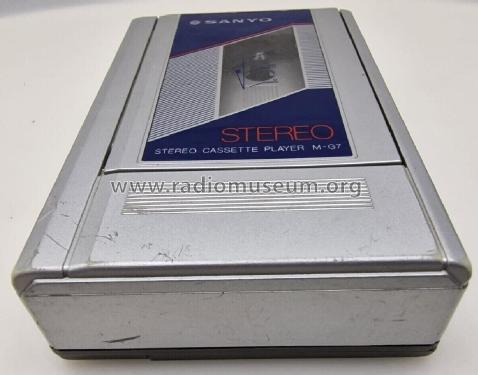 Stereo Cassette Player M-G7; Sanyo Electric Co. (ID = 2988920) R-Player