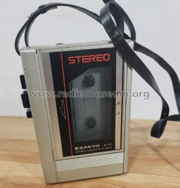 Stereo Cassette Player M-G8; Sanyo Electric Co. (ID = 2988254) R-Player