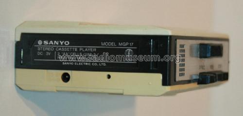 Stereo Cassette Player MGP 17 R-Player Sanyo Electric Co