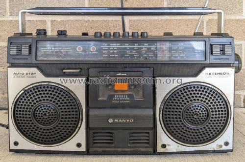 Stereo Cassette Recorder M-4100K; Sanyo Electric Co. (ID = 2954464) Radio