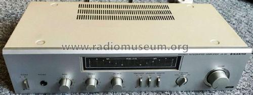 Stereo Integrated Amplifier JA-20; Sanyo Electric Co. (ID = 2705556) Ampl/Mixer