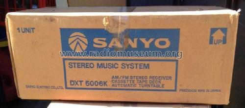 Stereo Music System DXT 5006K; Sanyo Electric Co. (ID = 1840466) Radio