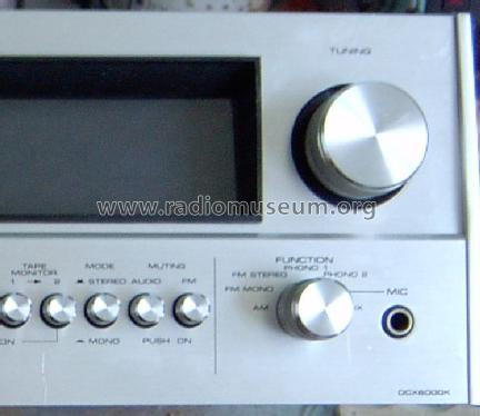 Stereo Receiver DCX-6000K; Sanyo Electric Co. (ID = 1664758) Radio