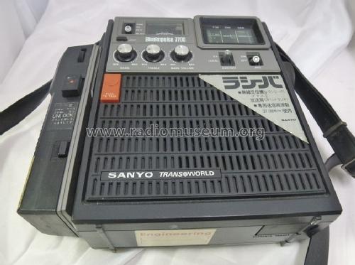 Transworld Blueimpulse 7700 RP-7700 Radio Sanyo Electric Co 