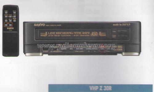 VHP Z 30 R; Sanyo Electric Co. (ID = 2086035) R-Player