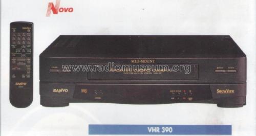 VHR 390; Sanyo Electric Co. (ID = 2086194) R-Player