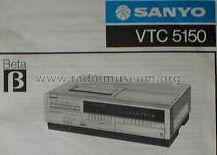 Video Cassette Recorder VTC 5150; Sanyo Electric Co. (ID = 1049904) R-Player