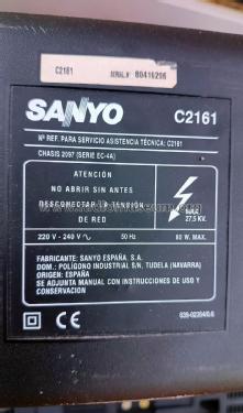 C2161 Ch= 2097 Serie EC-4A; Sanyo España, Sonitr (ID = 3108915) Television