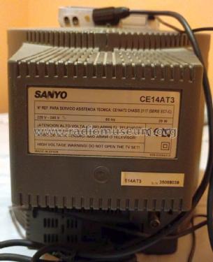 CE14AT3 Ch= 2117 Serie EC7-C; Sanyo España, Sonitr (ID = 3080638) Television