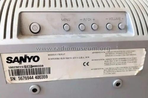 CE15L07; Sanyo España, Sonitr (ID = 3114056) Television