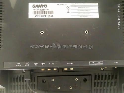 CE15LD17-C; Sanyo España, Sonitr (ID = 3111014) Television