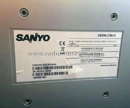 CE20LC25-C; Sanyo España, Sonitr (ID = 3111211) Television