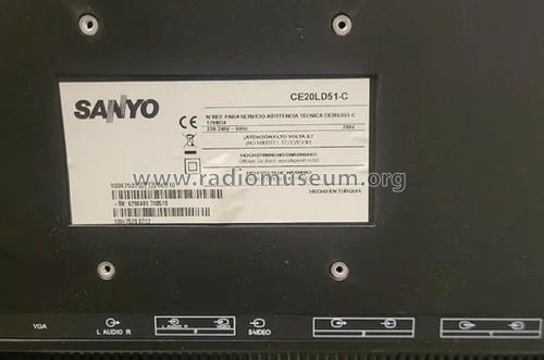 CE20LD51-C; Sanyo España, Sonitr (ID = 3111215) Television