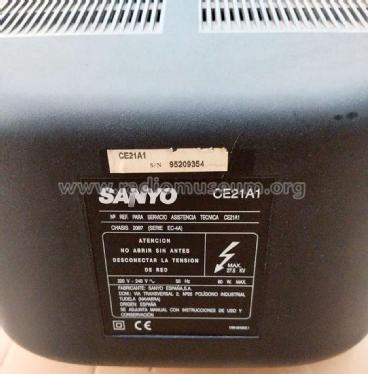 CE21A1 Ch= 2097 Serie EC-4A; Sanyo España, Sonitr (ID = 3109121) Television