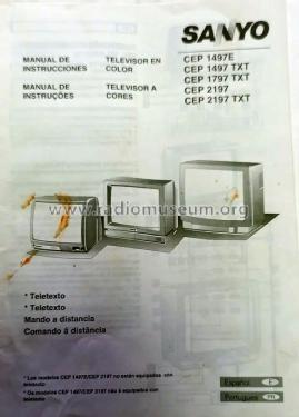 CEP 1497TXT Ch= 2078 Serie EC-1 LC; Sanyo España, Sonitr (ID = 3112219) Television