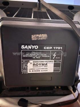 CEP-1791; Sanyo España, Eurotr (ID = 3010180) Television