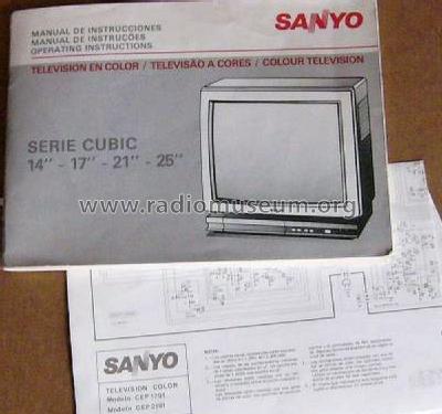 CEP 1791 Serie Cubic; Sanyo España, Sonitr (ID = 3108992) Television