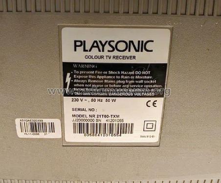 Playsonic 21T60-TXM; Sanyo España, Sonitr (ID = 3114146) Television